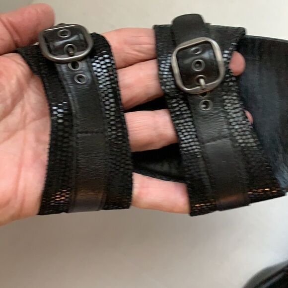 COPY - Dansko Jesse Lizard Black Sandals Sz 41 - Picture 5 of 5